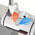 Robinet chauffe-eau instantané sécurisé avec colonne de douche intégrée VOUS AVEZ L'EAU CHAUDE EN 3 SECONDES